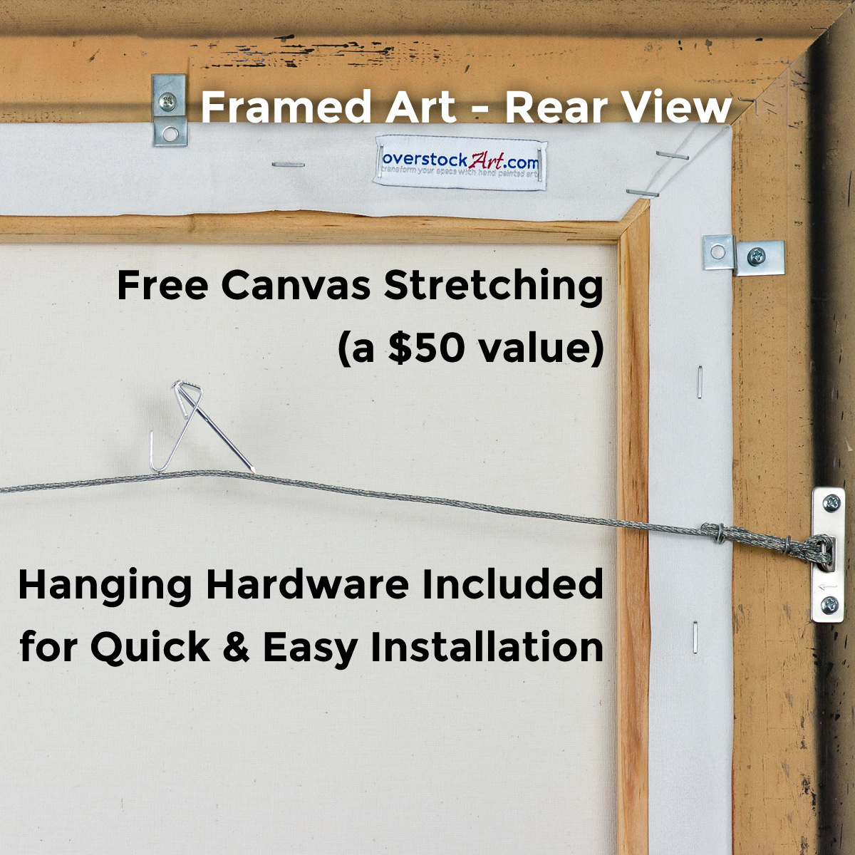 Two Cypresses Gallery Wrap