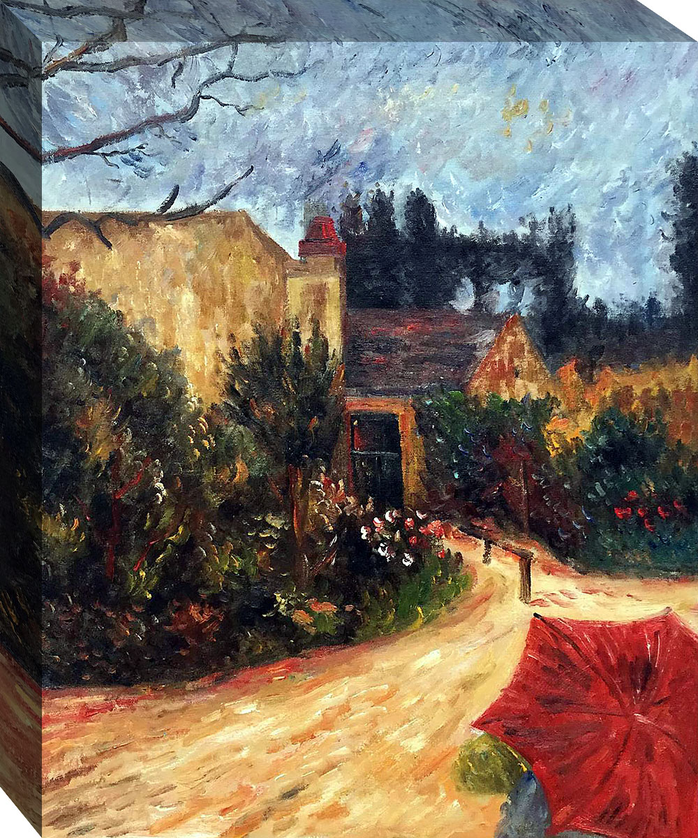 Paul Gauguin Pissarro S Garden Pontoise 1881 Hand Painted Oil